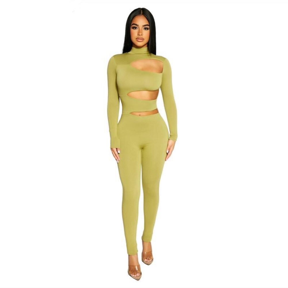 Naked Wardrobe The Extra Cutout Jumpsuit
